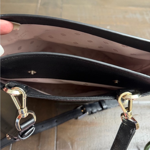 Kate Spade Backpack Shoulder Bag in Black with 3 changing flab’s - Picture 13 of 16